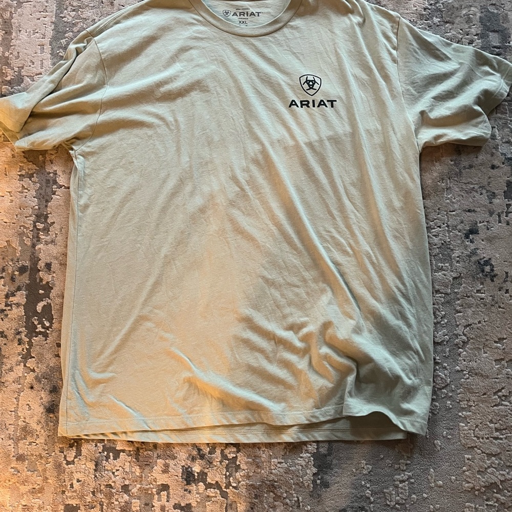 Ariat Sage Green Crew Neck Tee XXL